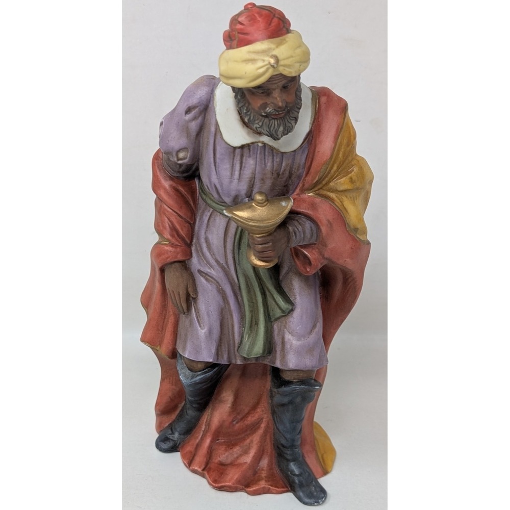 O'Well Grandeur Noel WISE MAN Nativity Set Porcelain Replacement Christmas VTG‎